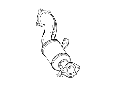 GM 12660271 Warm Up 3Way Catalytic Convertor Assembly