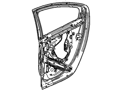 GM 22769182 Door Shell