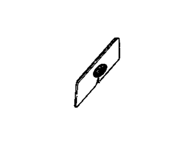 GM 16504686 Lens & Ornament Asm-RH