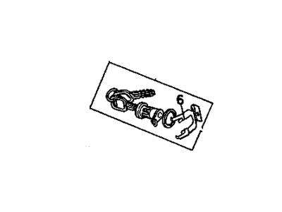 GM 94333288 Cylinder, Lock