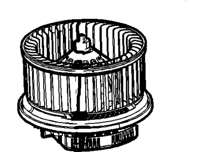 GM 23412312 Blower Motor