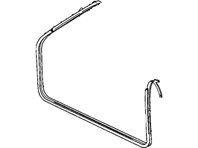 GM 12356869 Seal Asm, Front Side Door Opening Frame