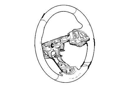 GM 23360217 Steering Wheel