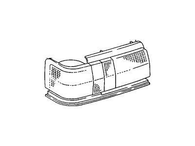 GM 94843354 Lens, Tail Lamp