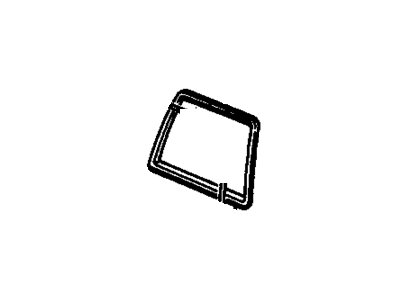 GM 20735051 Molding Asm-Rear Door Window Frame Opening Source: T/P