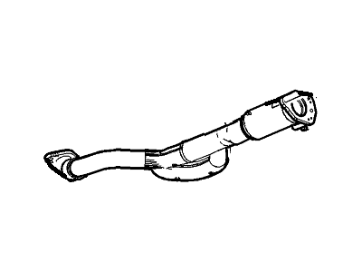 GM 23114283 Front Pipe