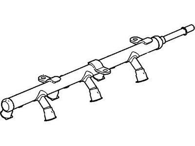 GM 12596571 Fuel Rail