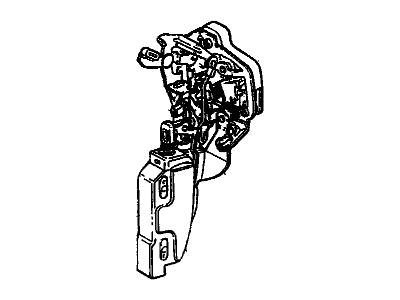 GM 9193449 Rear Side Door Lock