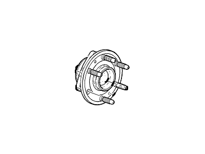 GM 84869190 HUB ASM-FRT WHL (W/ BRG & WHL SPD SEN)