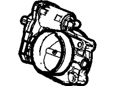 GM 12676296 Throttle Body