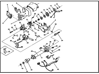 GM 15247335 Column Asm-Steering *Neutral