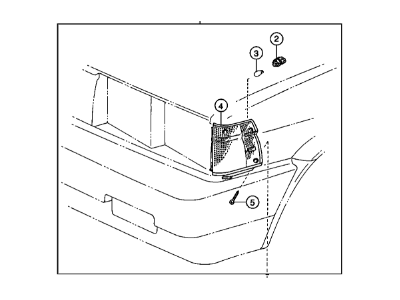 GM 94841773 Lamp Asm, Front Front Side Marker(LH)