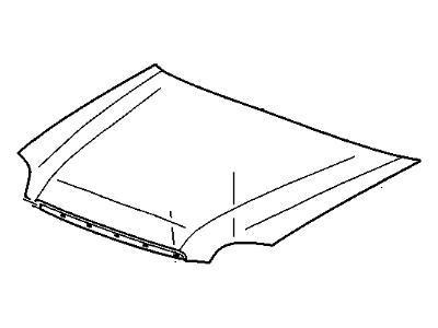 GM 15939877 Hood