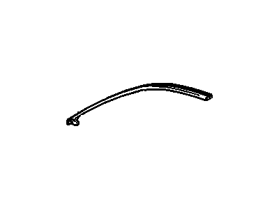 GM 10311254 Molding Asm-Front Side Door Window Upper Reveal *Black