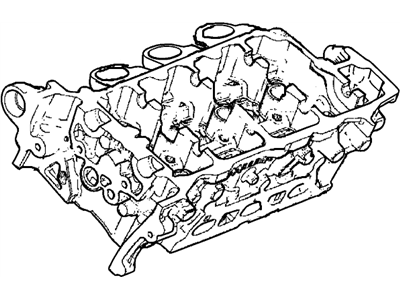 GM 12633962 Cylinder Head