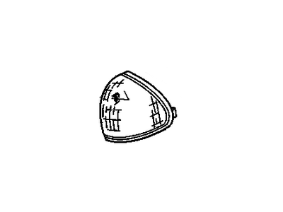 GM 16521741 Lamp Asm-Corner L.H.