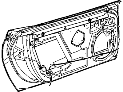 GM 22737430 Door Asm-Front Side