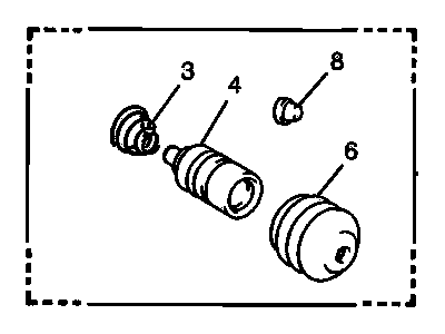 GM 94849028 Cylinder Kit, Clutch Actuator