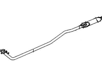 GM 14063795 Exhaust Muffler