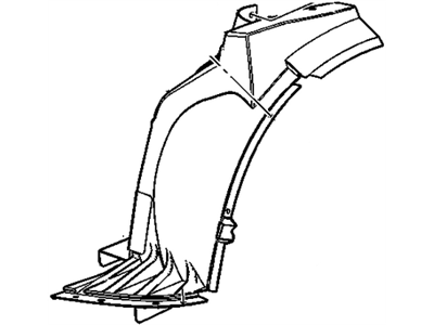 GM 20914932 Fender Liner