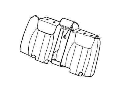 GM 15216425 Seat Back Cover