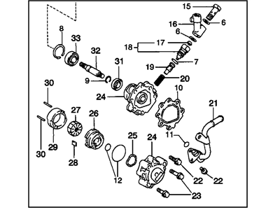 GM 94859780 Pump, P/S