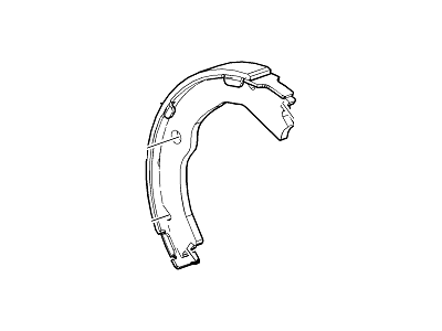 GM 20921108 Park Brake Shoes