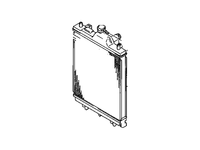 GM 91173912 Radiator Assembly (On Esn)