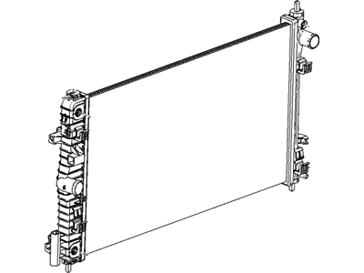 GM 13267665 Radiator