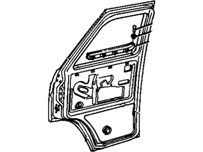 GM 15975379 Weatherstrip Asm-Front Side Door