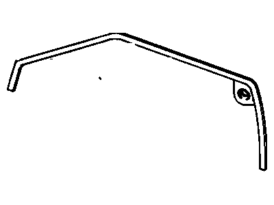 GM 10180152 Molding Asm-Front Side Door Window Upper Garnish