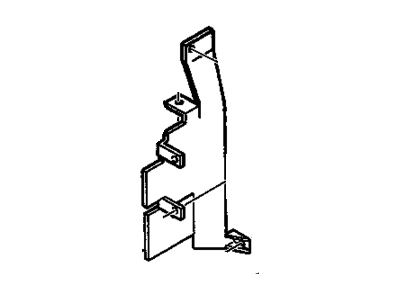 GM 25631461 Baffle-Radiator Air Side