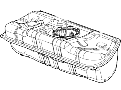 GM 84258180 Fuel Tank