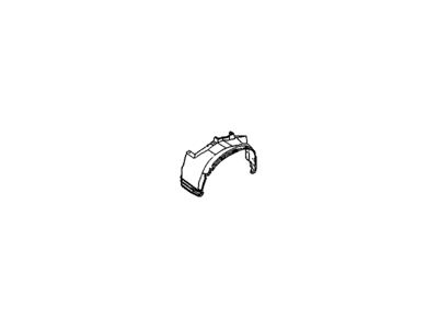 GM 9173162 Liner, Front Fender