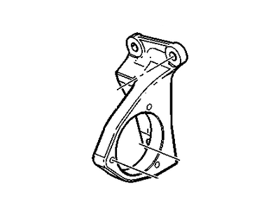 GM 25821839 Bracket, Front Wheel Drive Intermediate Shaft