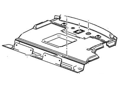 GM 26263499 Lower Cover
