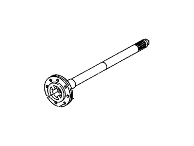 GM 15522070 Rear Axle Drive Shaft