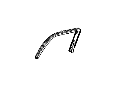 GM 10263319 Weatherstrip Asm-Rear Side Door Window