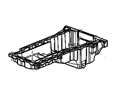 GM 12580241 Oil Pan