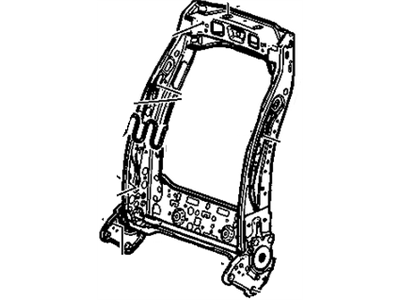 GM 25941580 Seat Back Frame