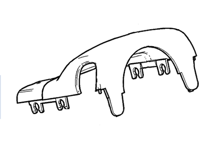 GM 20995408 Upper Column Cover