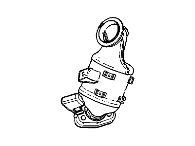 GM 55578984 Converter Asm-Warm Up 3Way Catalytic