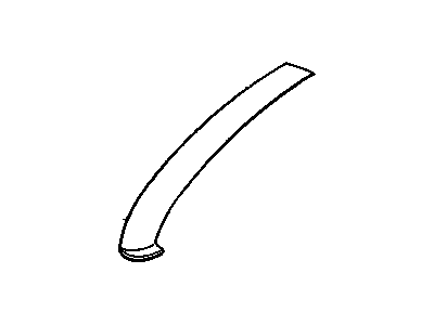 GM 25672512 Molding-Windshield Side Upper Garnish *Light Wheat
