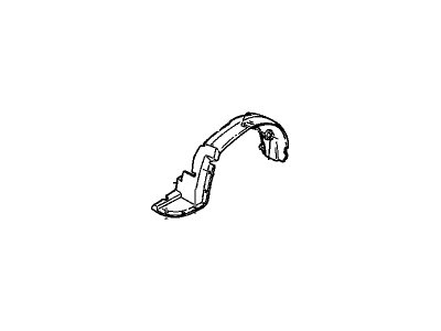GM 10280700 Liner-Front Fender