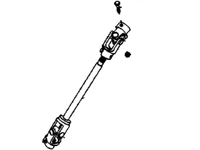 GM 96535274 Intermediate Steering Shaft Assembly