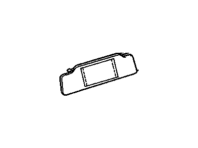 GM 1741050 Mirrorm-Sunshade *Black