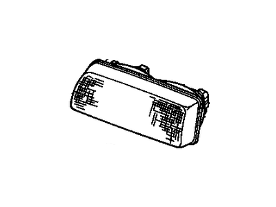 GM 16520856 Lens, Headlamp (W/Housing)