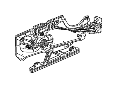 GM 16637836 Module Asm-Front Side Door Locking System (W/ Window Regulator)