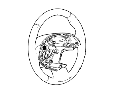 GM 23231474 Steering Wheel