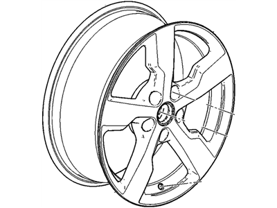GM 22826571 Wheel, Alloy